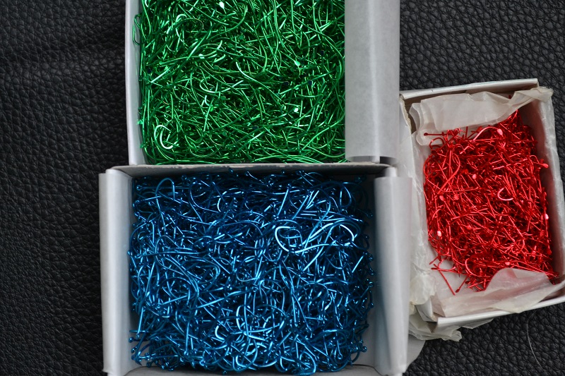 Японские крючки для морской рыбалки, цветные с длинным цевьем