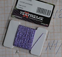 брайд металлик фирмы текстрим  УФ Фиолет малая картонка