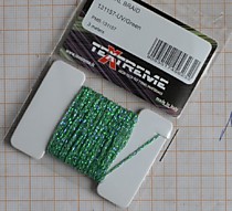 Брайд металлик фирмы Текстрим УФ зеленый  малая картонка