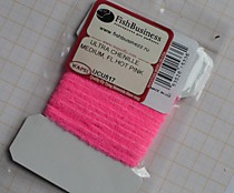 Синель фирмы Вапси - США Ультра Медиум УФ Ярко Розовый флюорисцентный для лова симы, ленка, хариуса, омуля, корюшки. окуня сороги