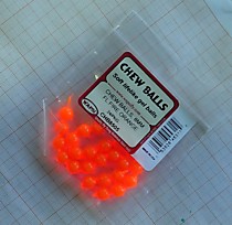 Вапси икра мягкая но прочная CHEW BALLS WAPS Iикра силиконовая 8 мм  ярко оранжевая цвет Свежая икра лосося для Камчатского настроя на гольца