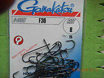 японские нахлыстовые крючки фирмы Gamakatsu F36 #12 форма  приямой  длинные- 25 шт 