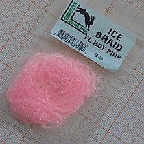 HARELINE  ICE Braid   Фл  ярко  розовый брайд фирмы Харелине   Толстый 