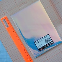 Мягкая многоцветная пленка для спинок Мушек фирмы Текстрим Магия MAGIC FILM THICK 0,2 mm 163 Pearl Multicolor