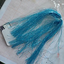 Textreme CRIMPY FLESH Agua  Blue Текстрим люрекс для самодуров имитация Рачков цвет Жемчуг ( Голубой Водянистый ) Италия
