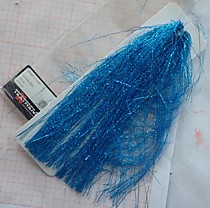 Textreme CRIMPY FLESH  Sea  Blue Текстрим люрекс для самодуров имитация Рачков цвет Жемчуг ( Синий Морской ) Италия