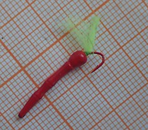 вольфрамовые блесна на коюшюку Бокоплав 20 мм - 1.3 грамм цвета Ярко Красный 