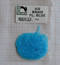 Материал для тела мушек,фирмы "харелайн"/ В большой упаковке-толстый материал,. Ультрофиолет, цвет синий "HARELINE" Fl Blue UV
