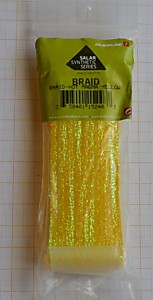 Материал для самодуров на морскую и зимнию рыбалку Брайд "Гайдлайнер" Швеция ярко-желтый BRAID "GUIDELINE" MAGMA YELLOW