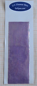 Материал для создания Бокоплава обемная пленка Чеве УФ Скин фирмы Харелайнер. Цвет Фиолетовый полупрозрачный.UV Purple CHEWEE SKIN HARELINE